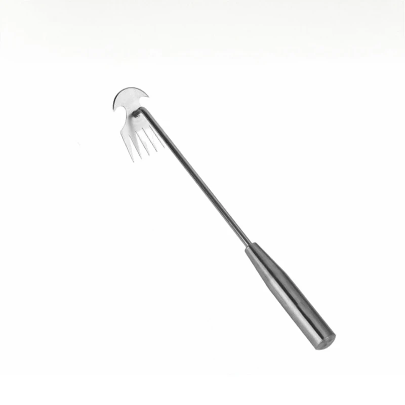 6-Tine Stainless Steel Weeding Tool